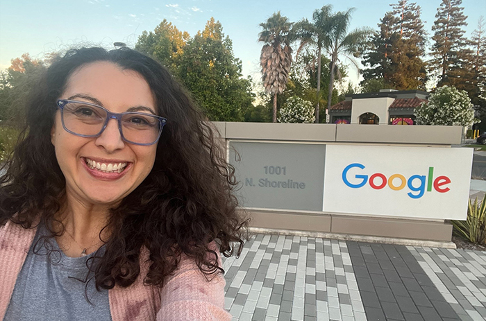 Crystal-visiting-Google-headquarter